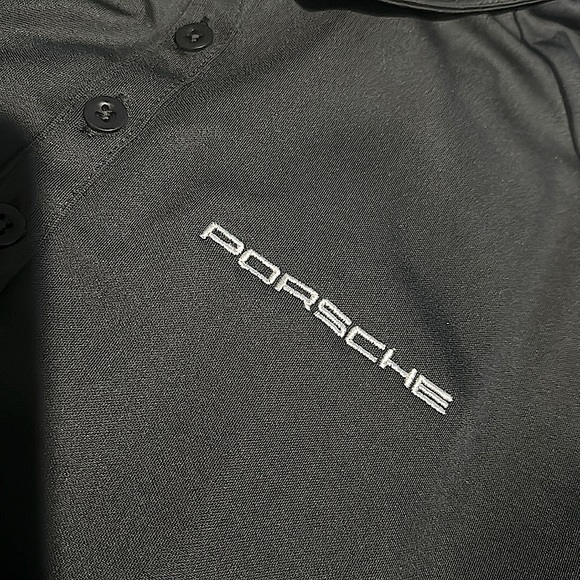 Porsche Branded Ladies Short Sleeve Polo Shirt - Picture 3 of 9